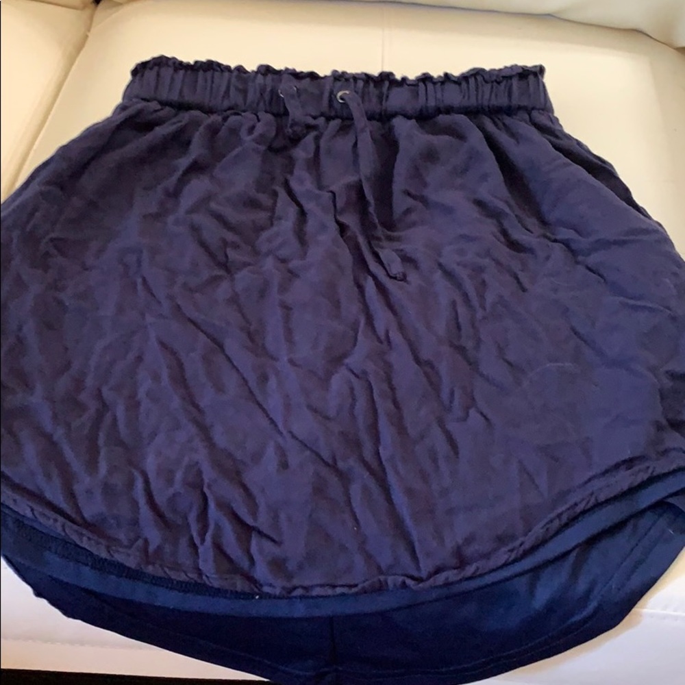 comfy mini skirt